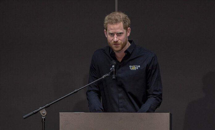 Prince Harry Honors Soldier with Military Awards in Montecito