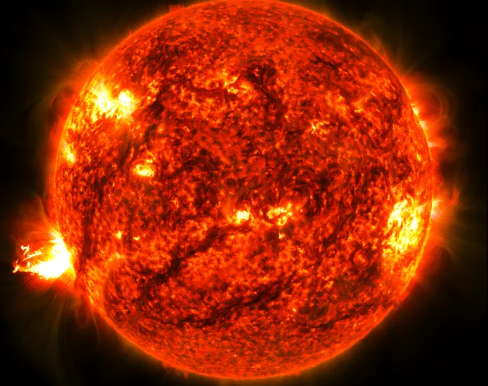 Solar flare radio blackout disrupts Earth communications