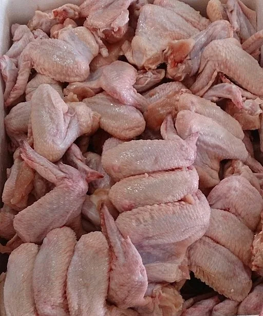 Rinced chicken