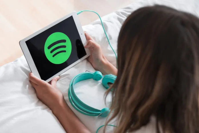 Spotify Stock Soars as Company Reports First Profitable Year