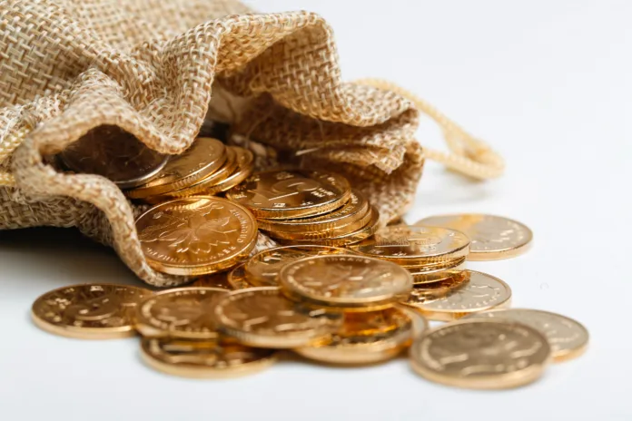 gold coins