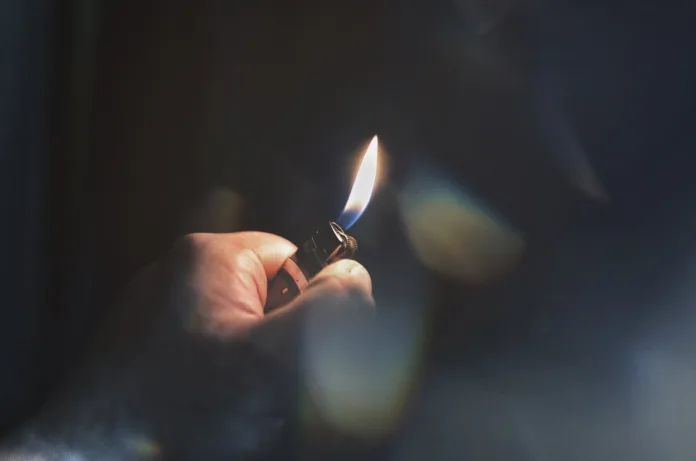 Lighter Burns