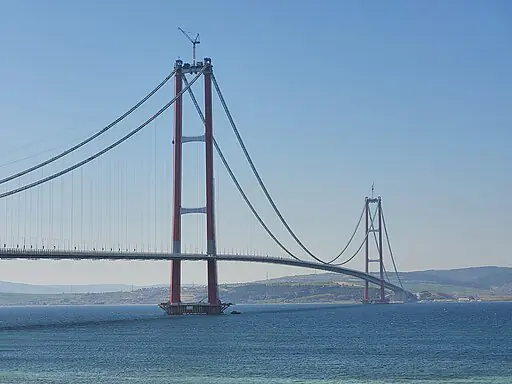 1915 Çanakkale Bridge Connects Continents