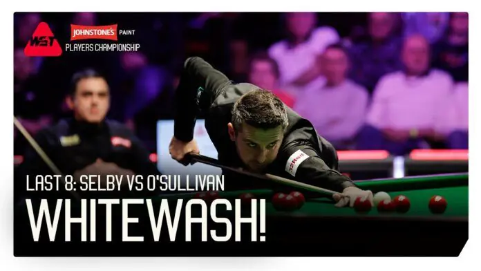 Selby delivers masterclass to blank O’Sullivan in Players Championship