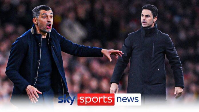 Porto Boss Accuses Arteta