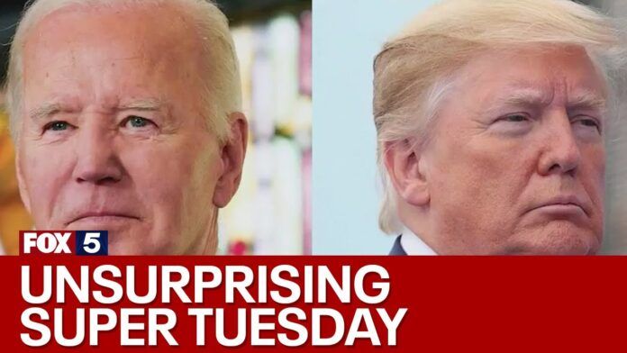 Biden and Trump: Super Tuesday Sweep Sets Stage for Rematch