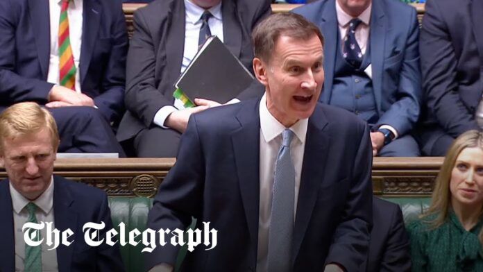 2024 UK Budget: Chancellor Hunt's Tax Cuts Economic Strategy