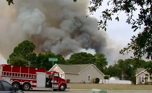 175 Wildfires Ravage Carolinas as State of Emergency Declared