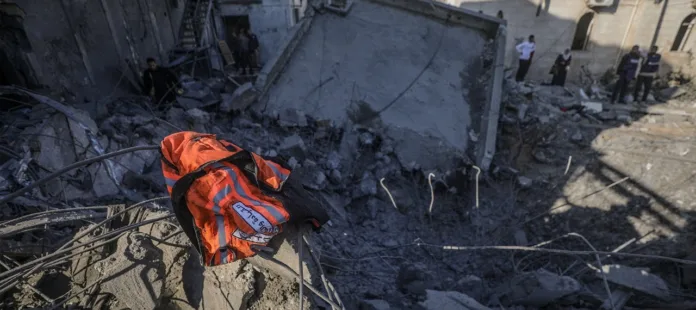 Israeli Strike Destroys Gaza’s Last Working Hospital on Palm Sunday