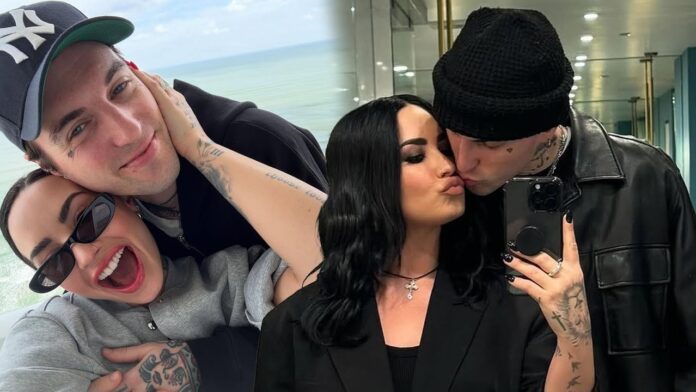 Demi Lovato Marries Jordan Lutes in Vivienne Westwood Gown
