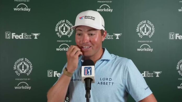 Ben Griffin Leads Memorial Tournament with 65