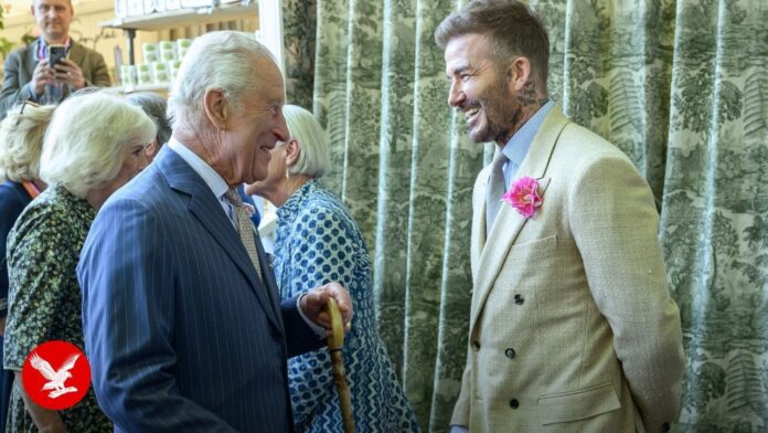 King Charles, David Beckham and Celebrities Shine