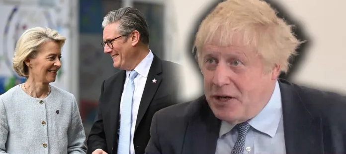 Keir Starmer Brexit Deal Sparks Fierce Tory Backlash