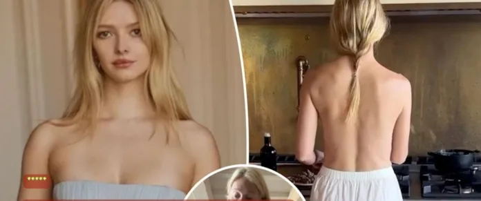 Gwyneth Paltrow Goes Topless for 'Boyfriend Breakfast'
