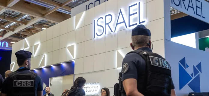 Israeli Defence Firms Sealed Off at Paris Air Show