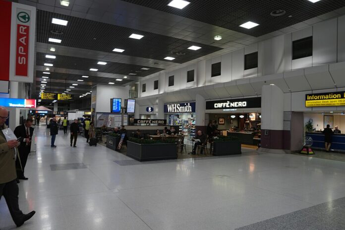 Officer Punched in Face During Manchester Airport Assault