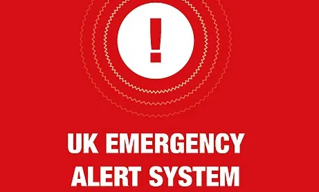 UK Emergency Alert Test Set for 7 September