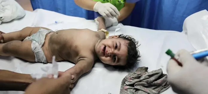 First Gaza Children Evacuated to UK for Urgent NHS Treatment