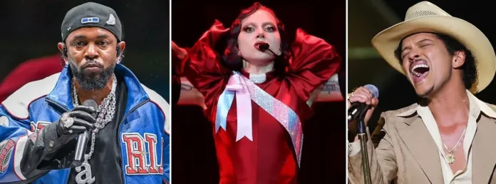 Lady Gaga Tops 2025 VMA Nominations with Bruno Mars