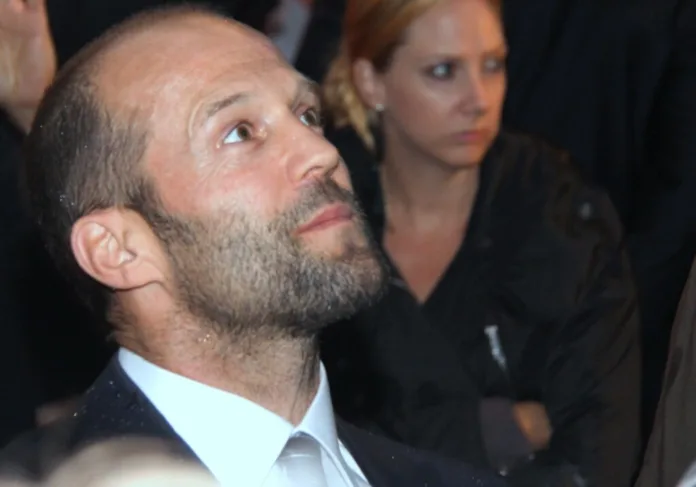 Rosie Huntington-Whiteley and Jason Statham Shine at Burberry Show