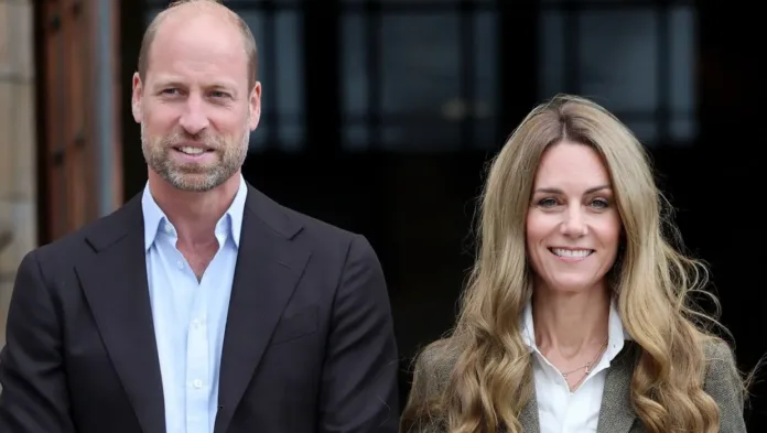 Kate Protects Children from Rain in Royals’ First Post-Holiday Outing