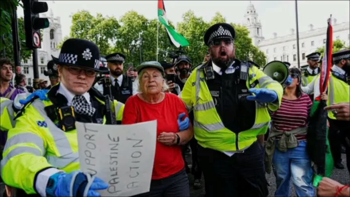 Nearly 900 Arrested at London Pro-Palestine Action Protest
