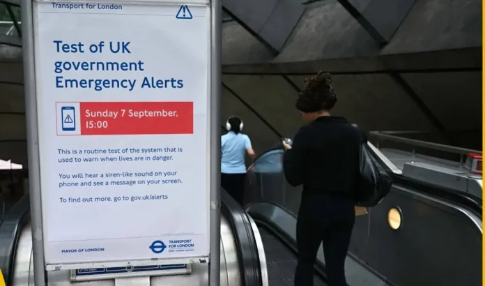 Millions of UK Phones Sound in Nationwide Emergency Alert Test