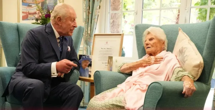 King Charles Visits 116-Year-Old Ethel Caterham, World’s Oldest Living Person King Charles Visits 116-Year-Old Ethel Caterham, World’s Oldest Living Person