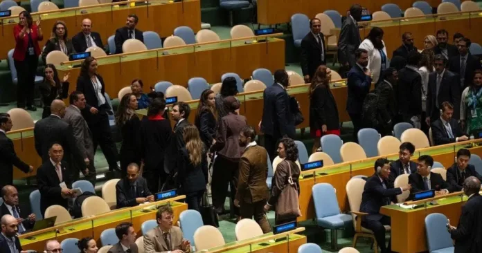 Netanyahu Confronted by UN Walkouts and NYC Protests Over Gaza
