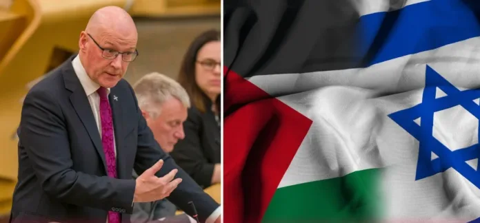 Scotland Cuts Arms Funding to Israel, Flies Palestinian Flag