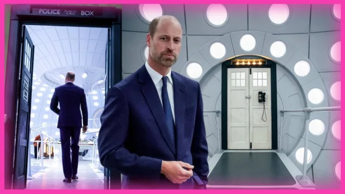 Prince William Steps Inside Doctor Who’s Tardis During Cardiff Studio Visit