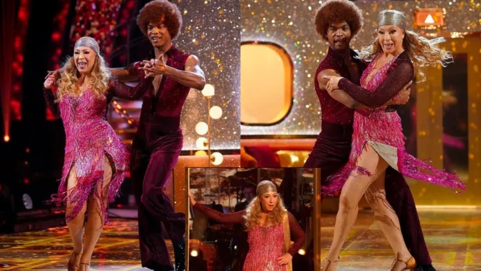 Alex Kingston eliminated from Strictly after painful performance