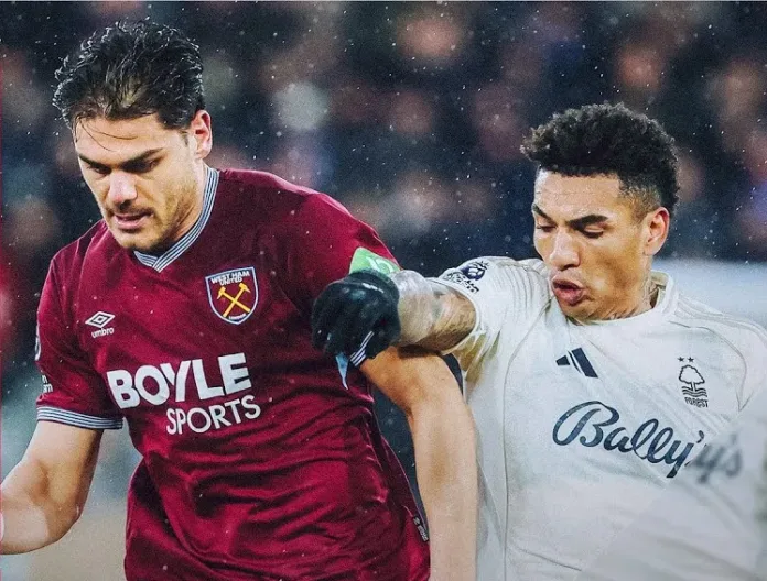 West Ham Lose Again as Late Penalty Seals Forest Comeback