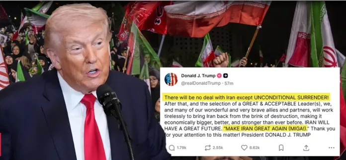 Trump Demands Iran Surrender as War Escalates