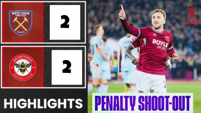 West Ham Beat Brentford After Ouattara Panenka Miss