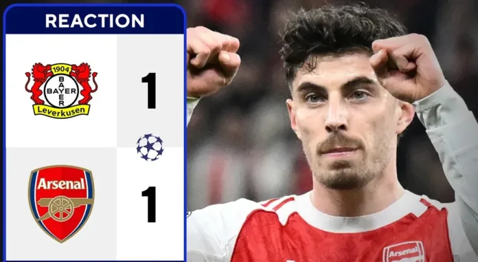 Havertz Penalty Earns Arsenal Draw With Leverkusen