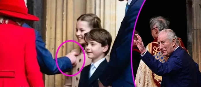 King Charles Shares Moment with Prince Louis at Easter