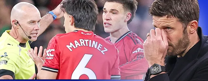 Leeds Beat Man Utd 2-1 | Okafor Double & Martínez Red Card