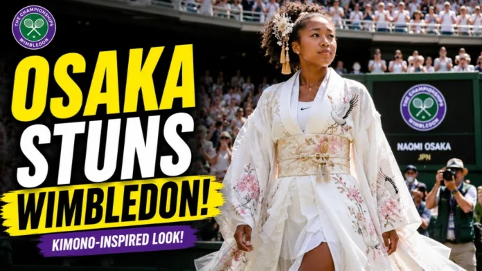 Naomi Osaka's Wimbledon Heritage Tribute Stuns Fans