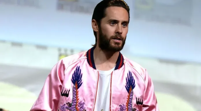 Jared Leto speaking at a public event amid renewed attention following the BBC documentary on the Jared Leto allegations.