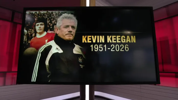 Tribute to Kevin Keegan following the death of the Liverpool, Newcastle and England football legend
