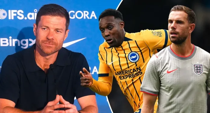 Chelsea transfer targets Danny Welbeck and Jordan Henderson pictured alongside Xabi Alonso as the Blues explore potential summer signings.
