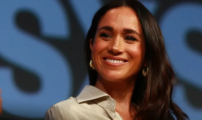 Meghan Markle at an event amid reports of a possible acting comeback