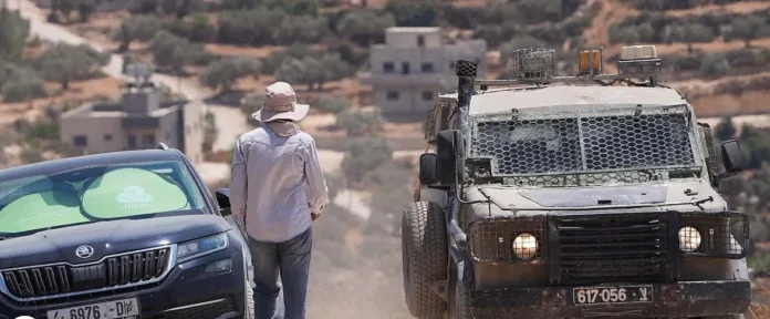 West Bank violence involving Israeli forces and a Palestinian man