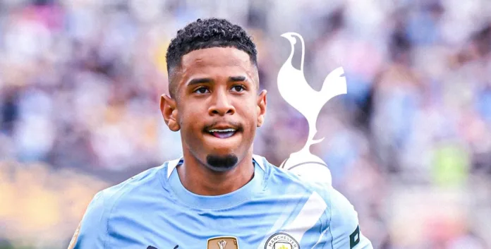 Savinho pictured in Manchester City colours amid Tottenham transfer deal