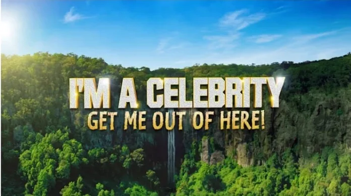 I'm A Celebrity Get Me Out Of Here ITV I'm A Celebrity... Get Me Out Of Here! ITV show logo over the Australian jungle