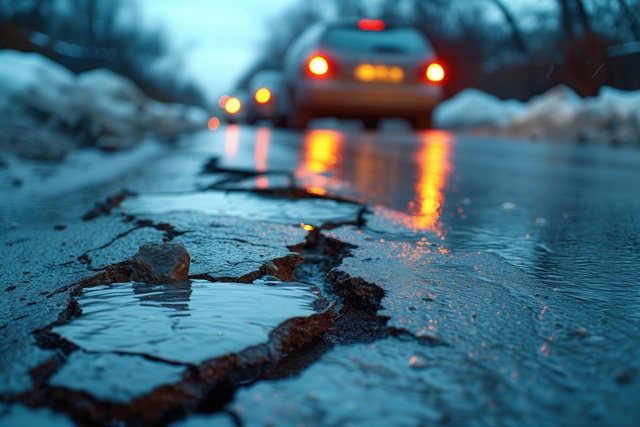 UK Roads Plagued by Potholes Despite Funding