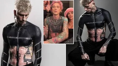 MGK's Spiritual Journey Through Painful Blackout Tattoo Process