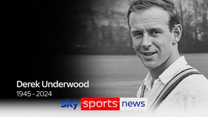 Cricket Legend Derek Underwood Dies at 78