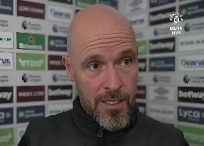 Ten Hag Angered by Controversial Penalty as West Ham